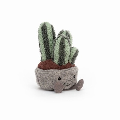 Jellycat Silly Succulent Columnar Cactus UK | 67241FAPH
